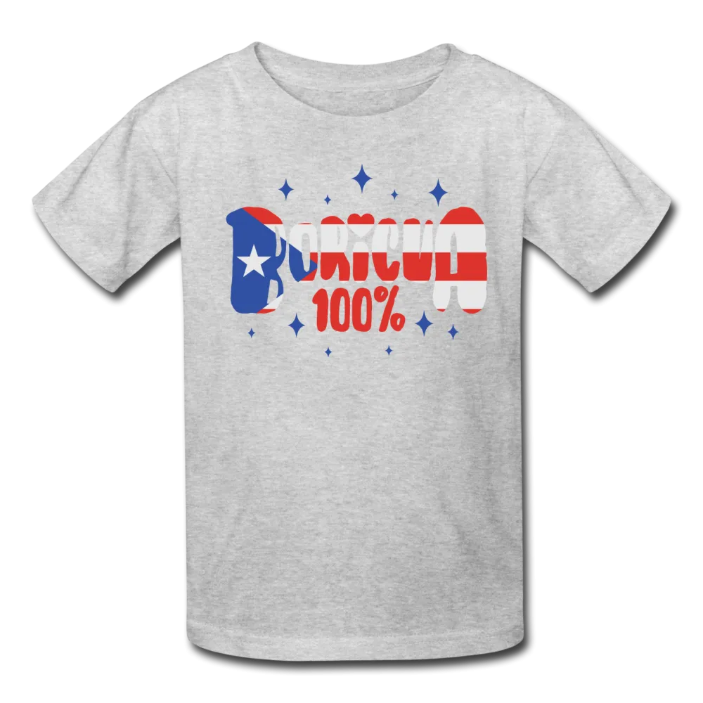 100% Boricua Kids' T-Shirt