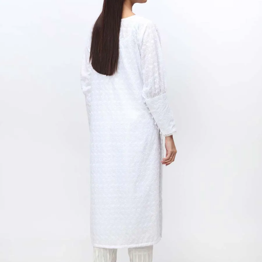 1PC- Embroidered Chikankari Shirt PS4171