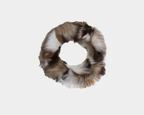 42 Faux-fur Leopard Scarf - The Aspen