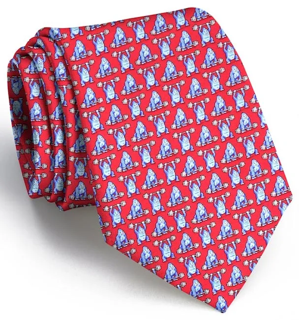 800 Pound Gorilla: Tie - Red