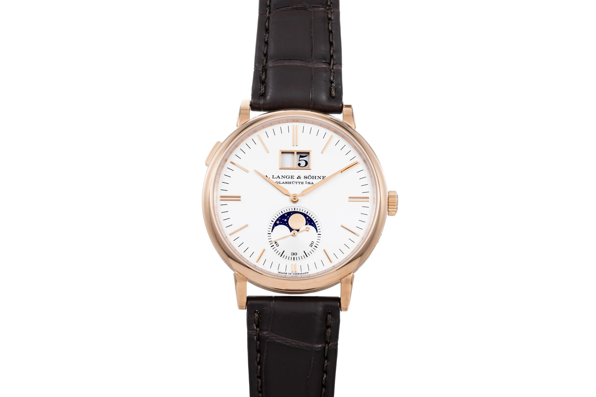 A. Lange & Söhne Saxonia Moonphase