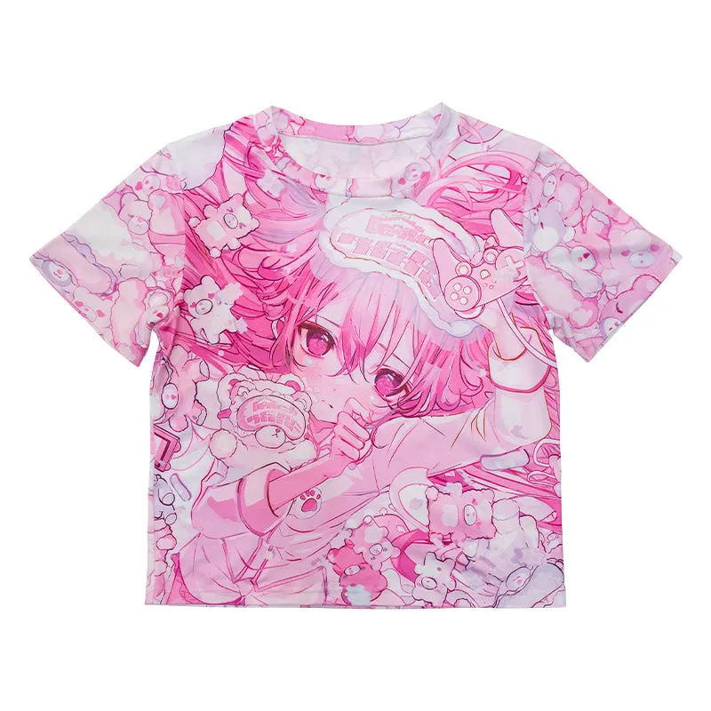 ACDC RAG x Peach Punch "Sleepy Bear" small t-shirt