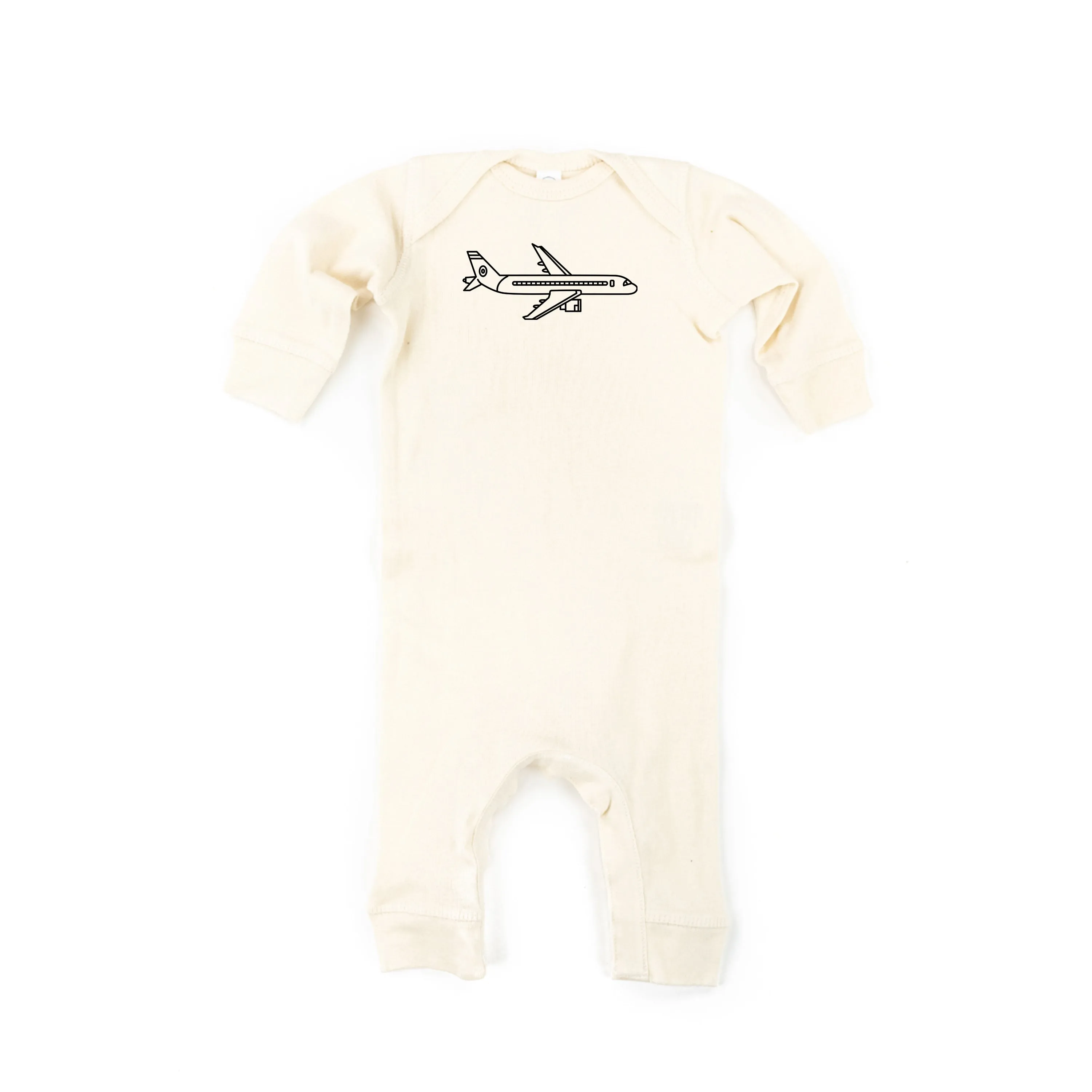 AIRPLANE - Minimalist Design - One Piece Baby Sleeper