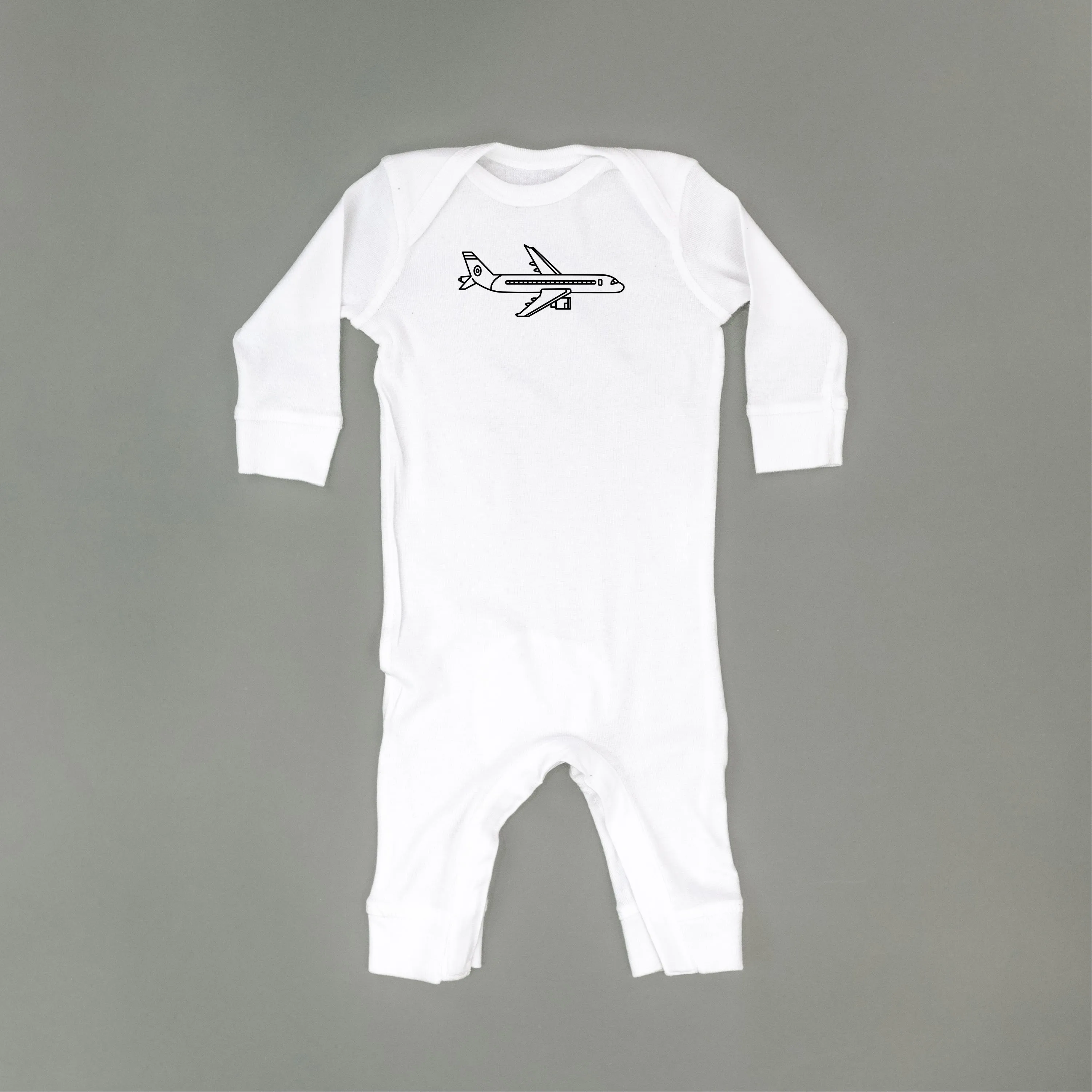 AIRPLANE - Minimalist Design - One Piece Baby Sleeper