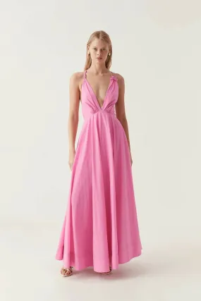 Aje Vellum Maxi Dress