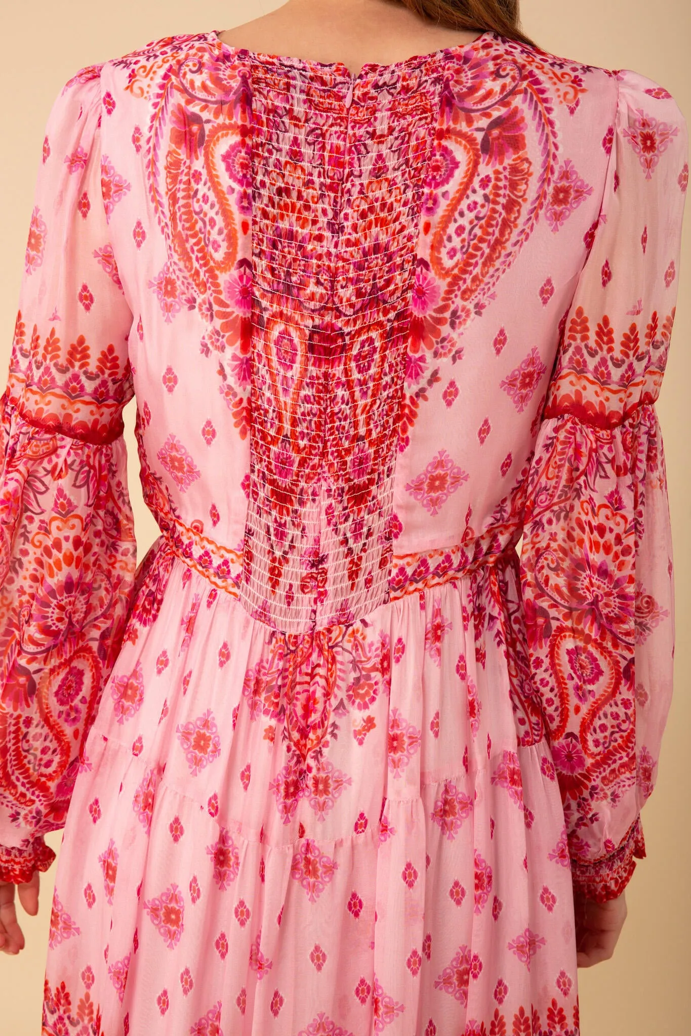 Alaia Maxi Dress - Pink