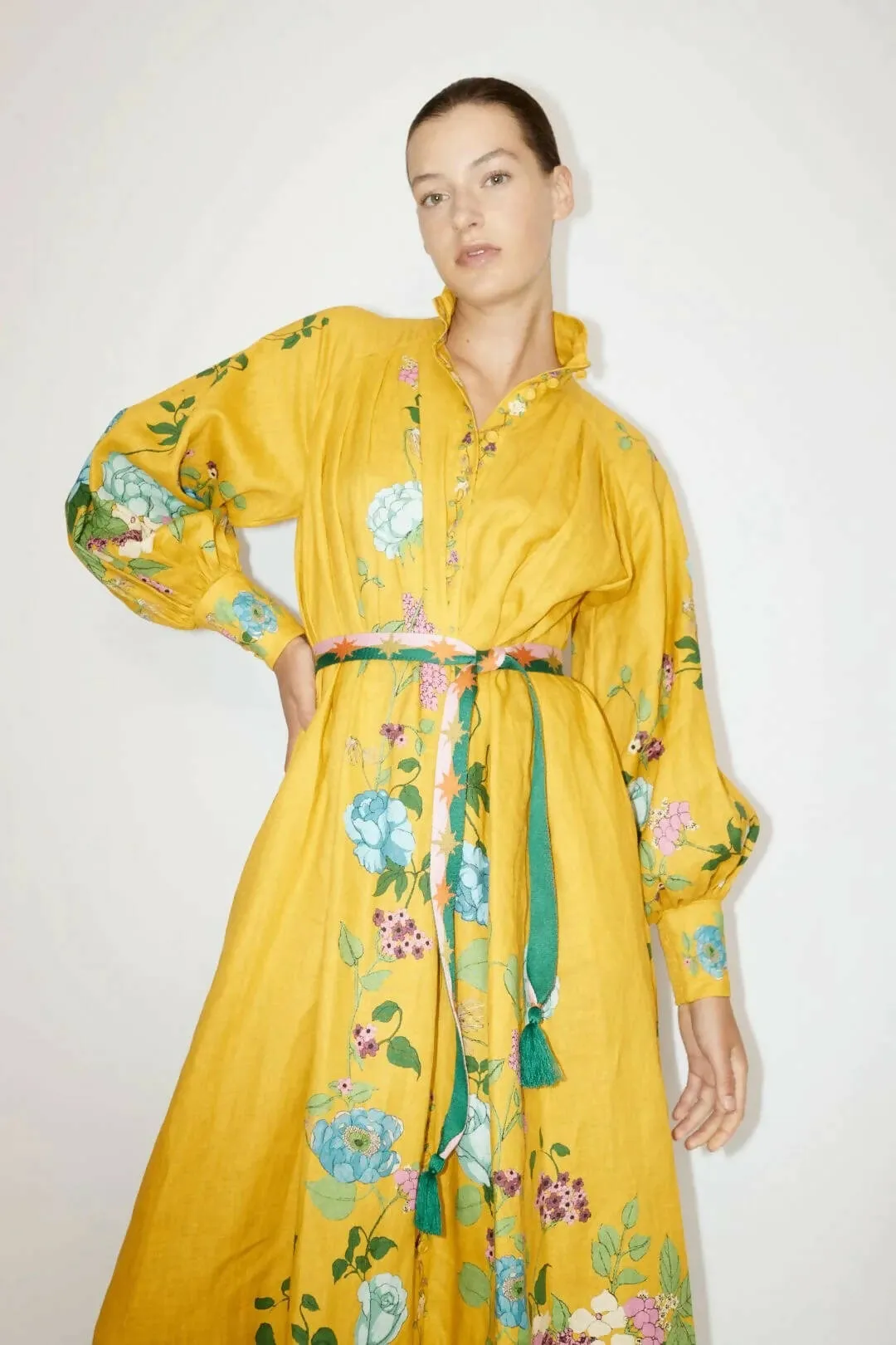 Alemais Dana Shirtdress Floral Size 16