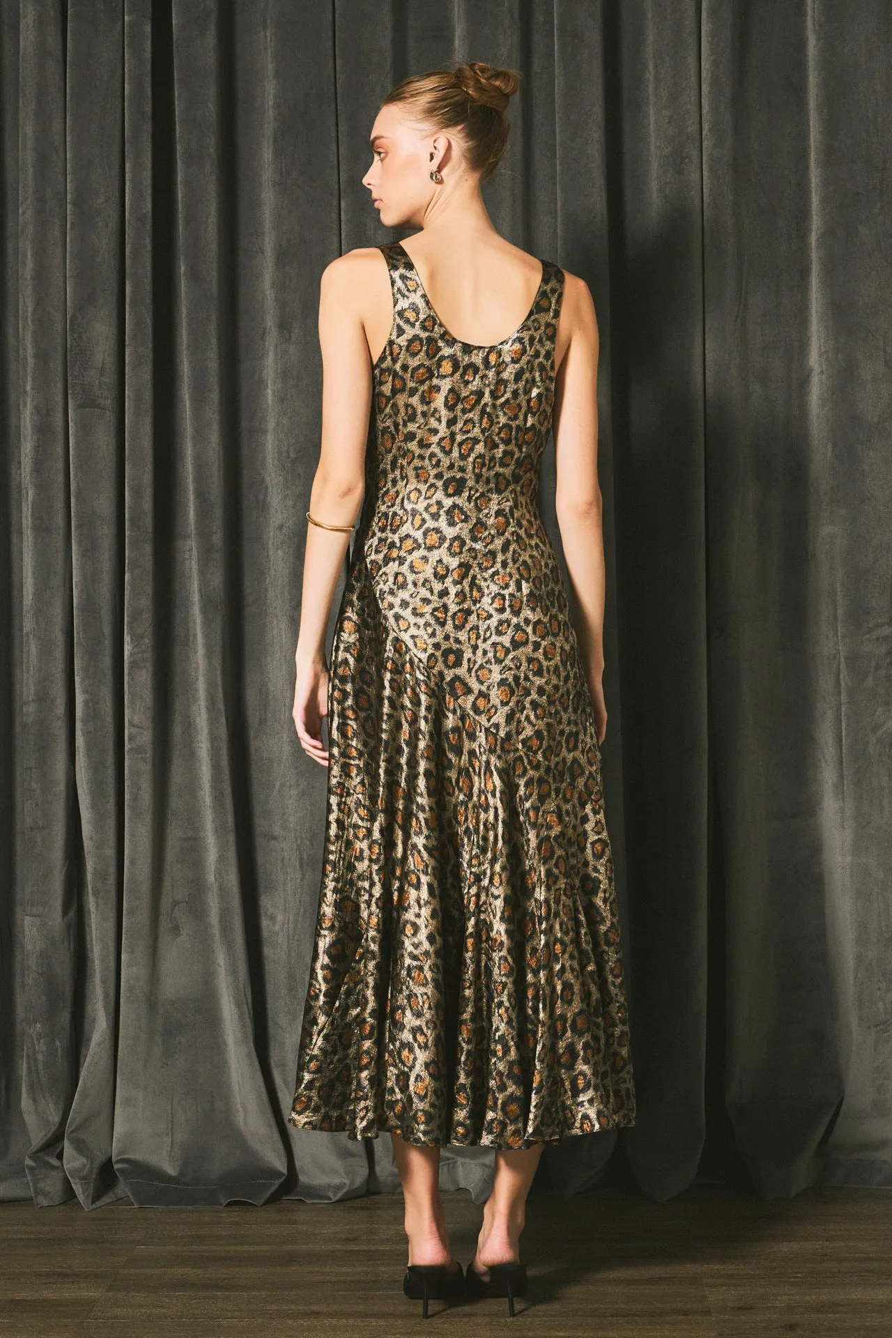 Animal Print Maxi Dress