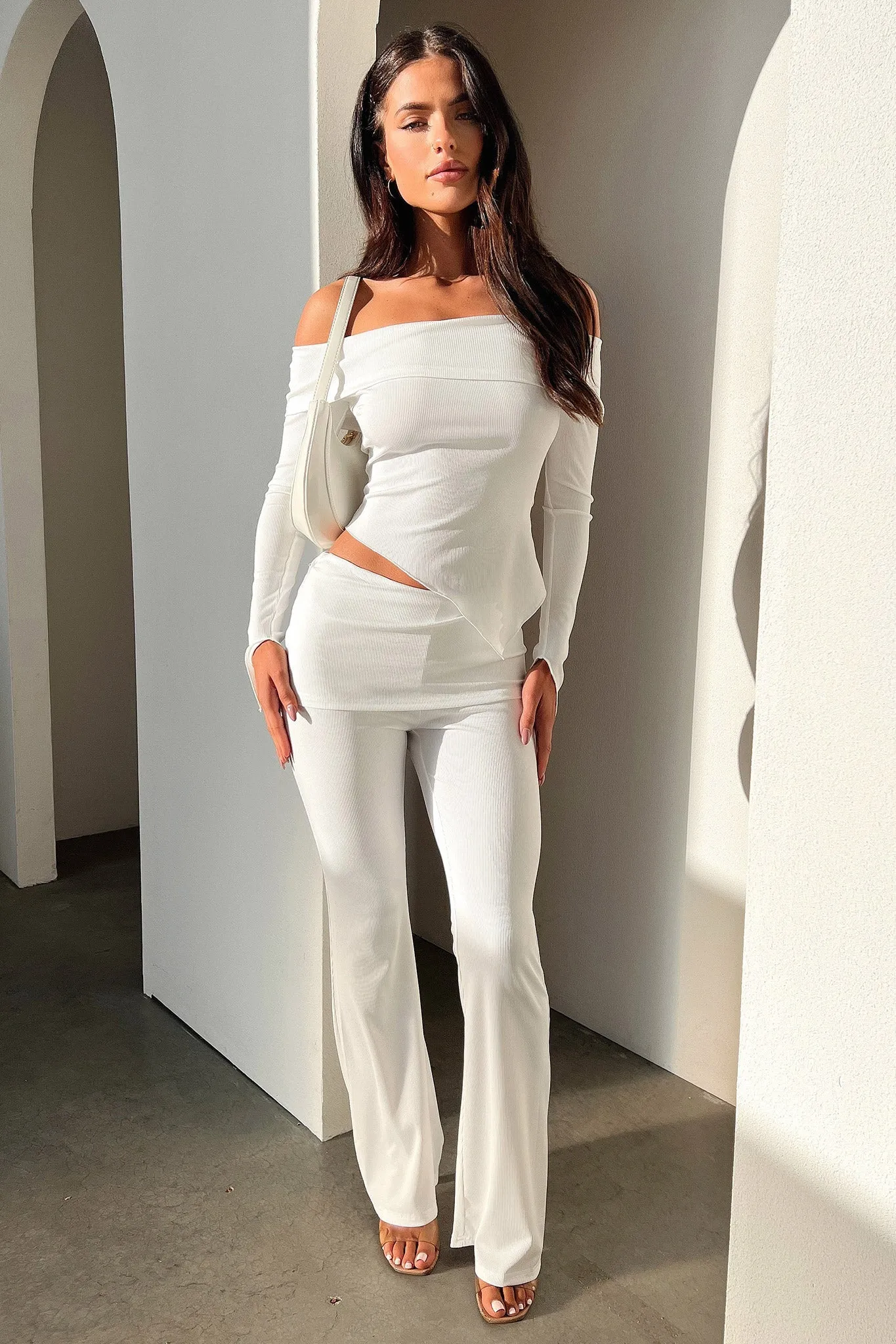 Aniston Pants - White