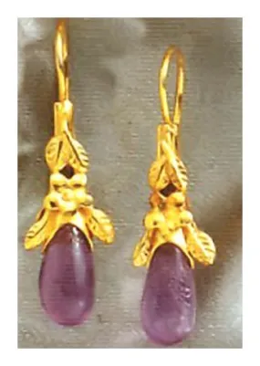 Antoinette Ardor Amethyst Earrings