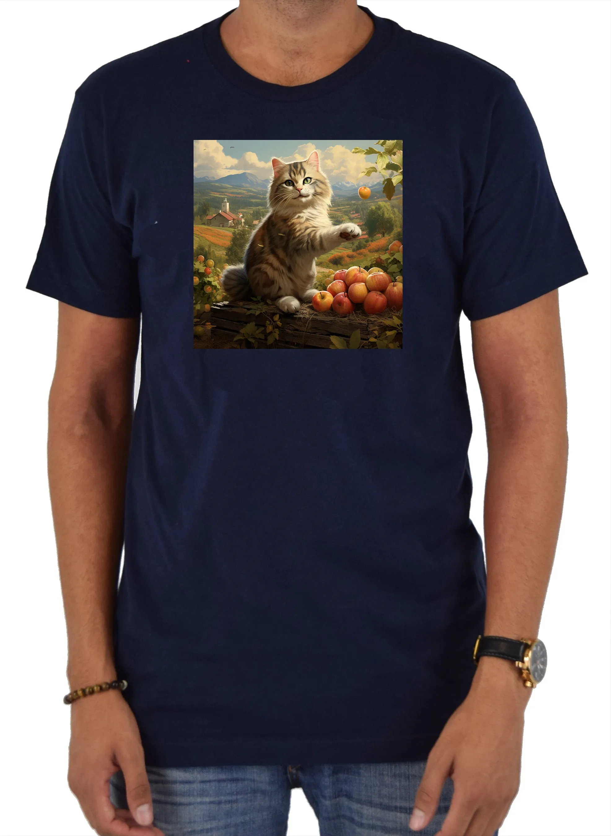 Apple Cat T-Shirt