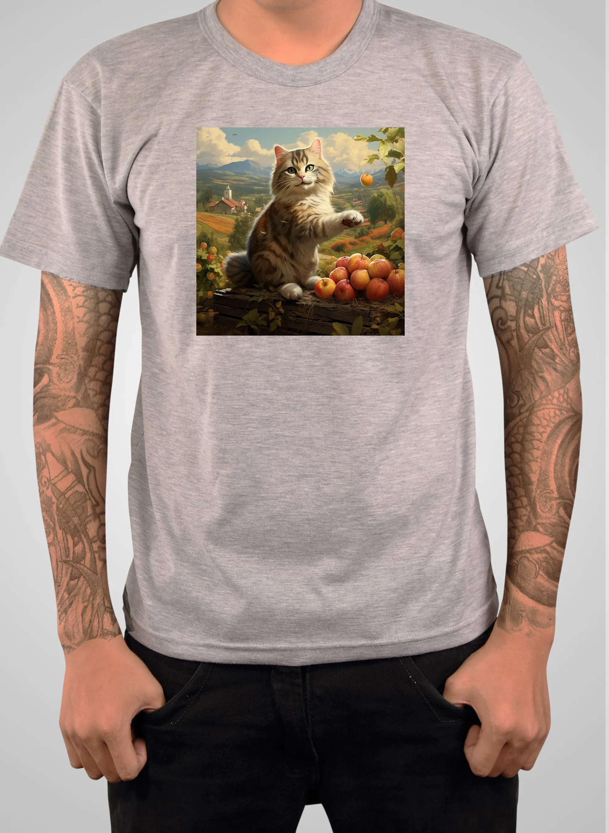 Apple Cat T-Shirt