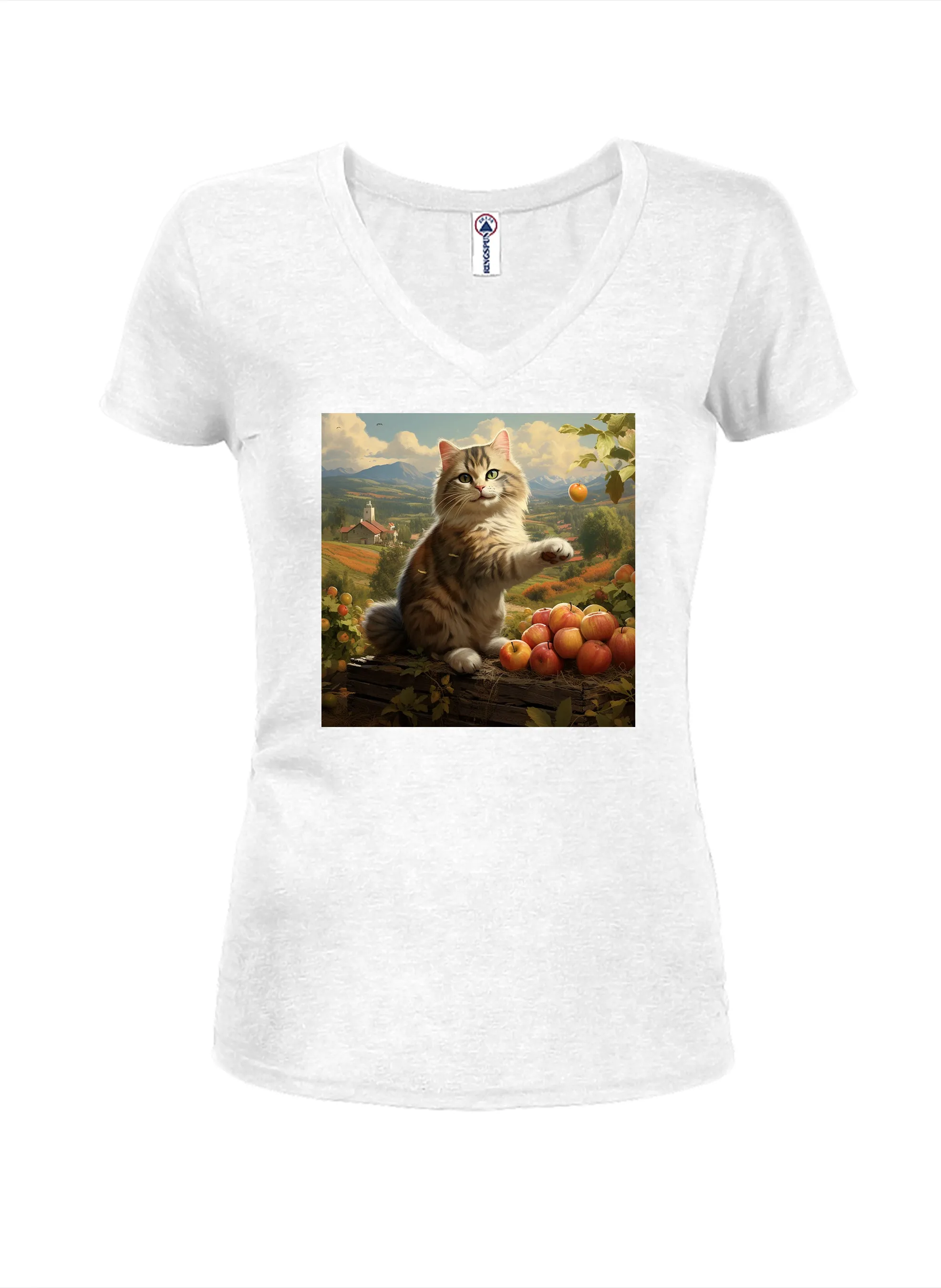 Apple Cat T-Shirt