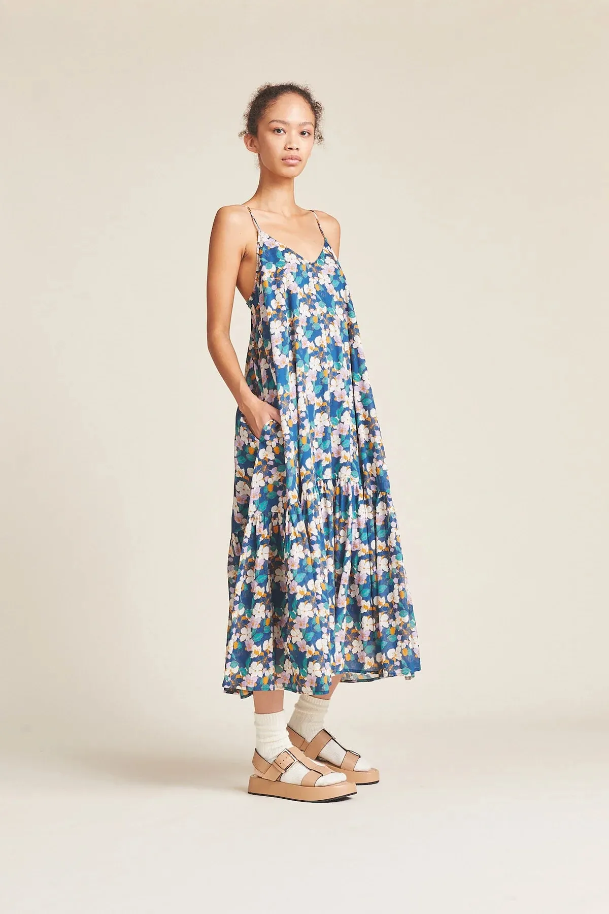 Ari Dress ~ Tropical Vine