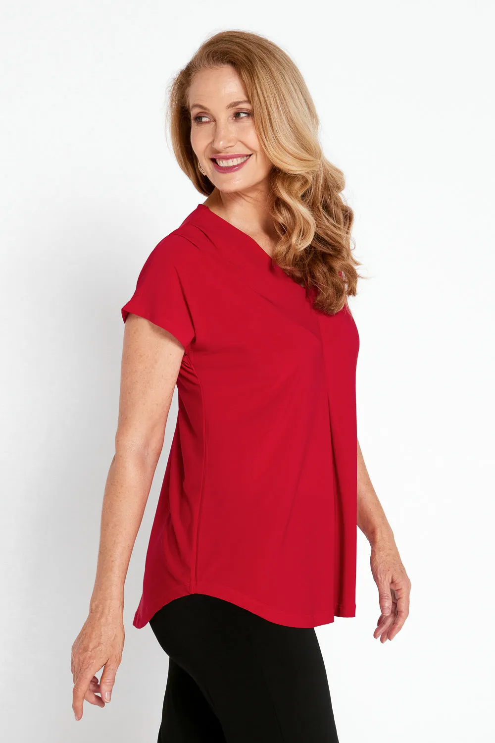 Ashlyn Top - Ruby Red