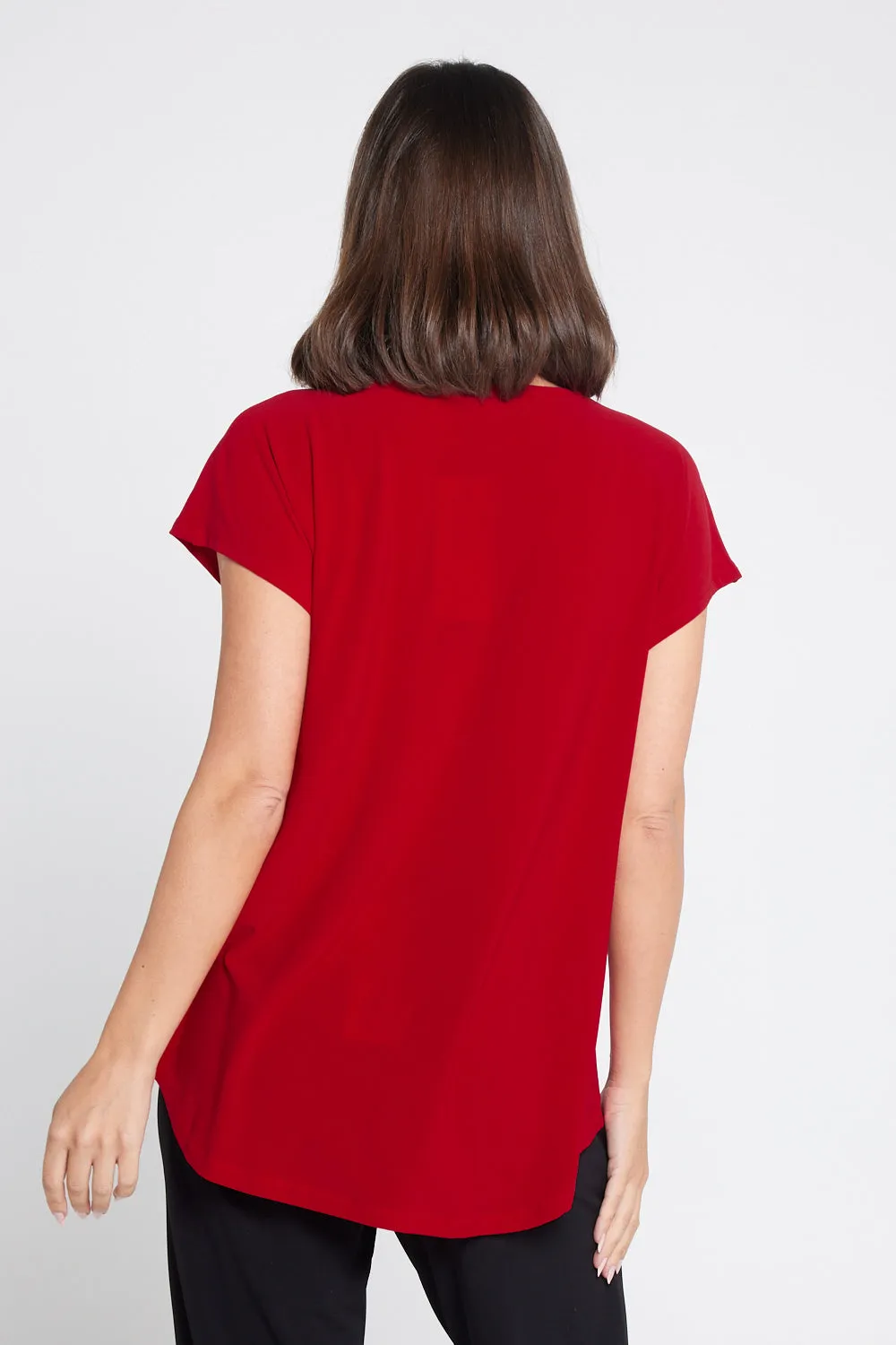 Ashlyn Top - Ruby Red