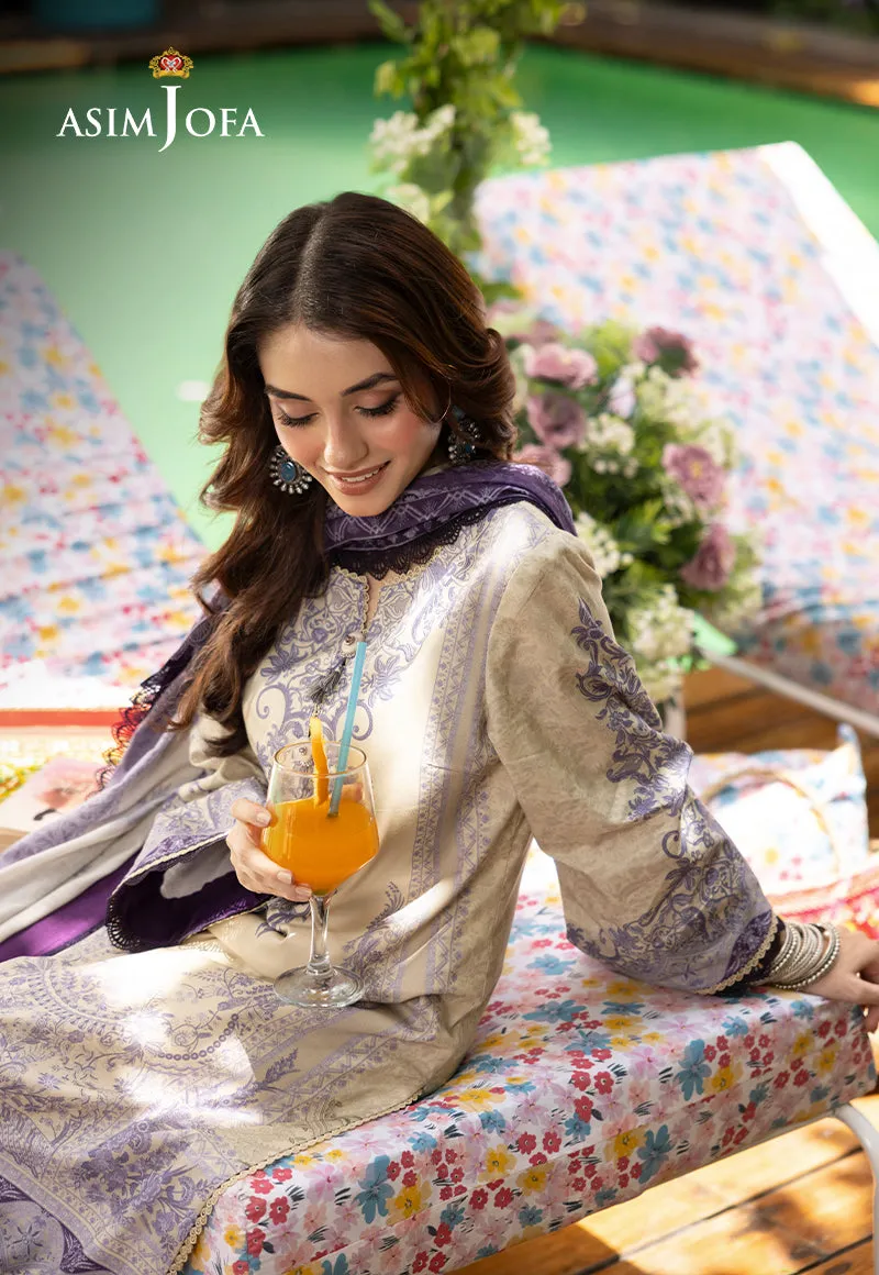 Asim Jofa Lawn Essential Prints – AJGB-08