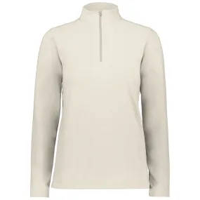 Augusta Sportswear Women's Oyster Micro-Lite Fleece 1/4 Zip Pullover