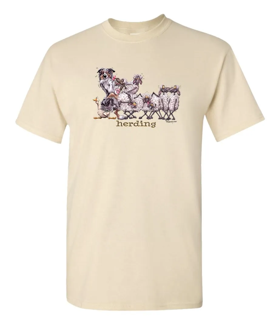 Australian Shepherd  Blue Merl - Herding - Mike's Faves - T-Shirt