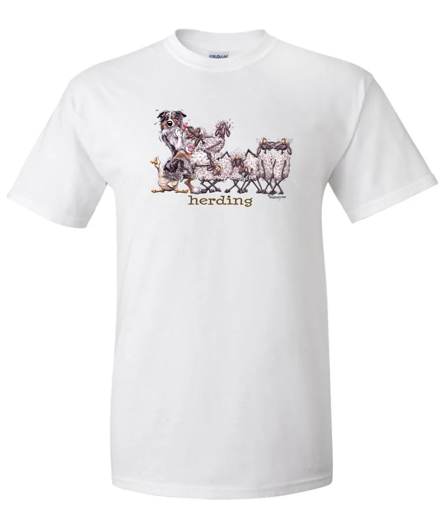 Australian Shepherd  Blue Merl - Herding - Mike's Faves - T-Shirt