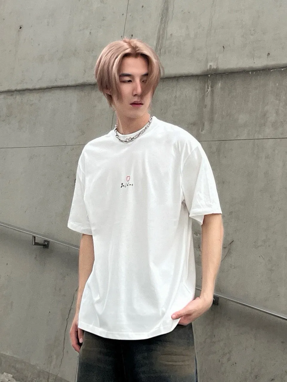 Balenciaga Je t'aime White T-Shirt