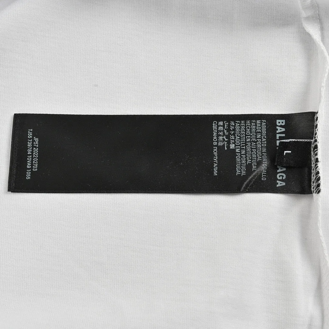 Balenciaga Je t'aime White T-Shirt