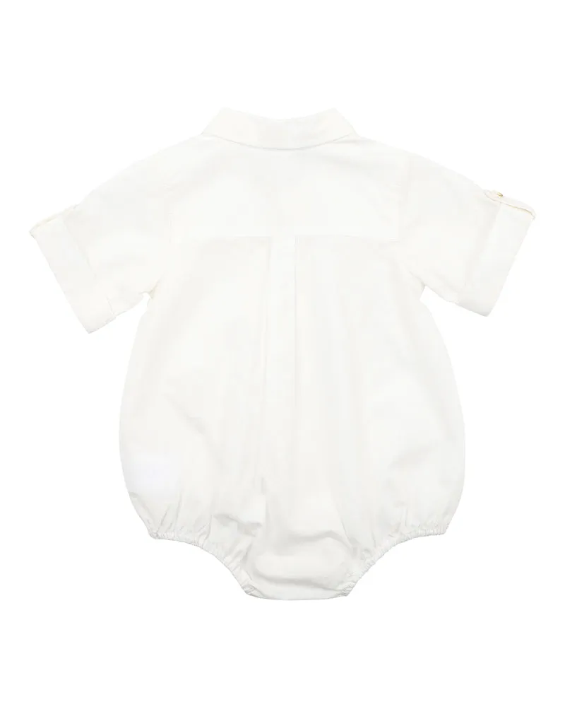 Bebe S24 Harry Shirt Bodysuit Ivory