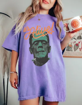 Bella or Comfort Colors It's Alive Frankenstein Shirt/ Adult and Youth Sizes / Halloween