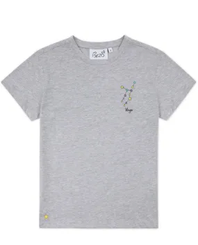 Bezo Grey Virgo Zodiac T-Shirt