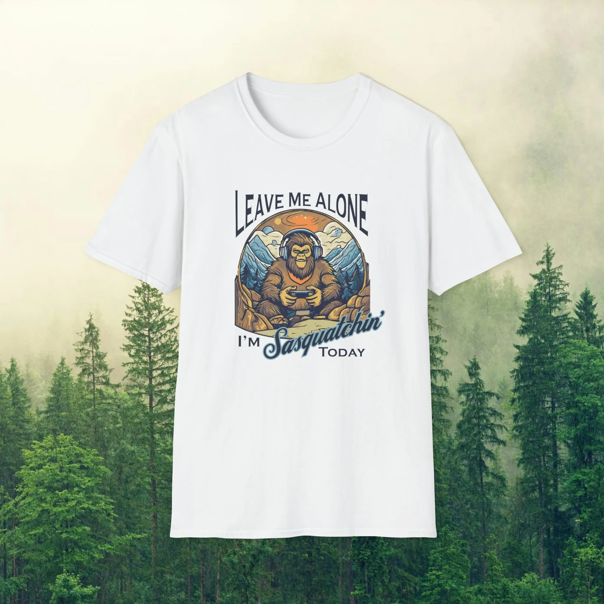 Bigfoot Gamer Vibes - Sasquatchin' Adventure Tee