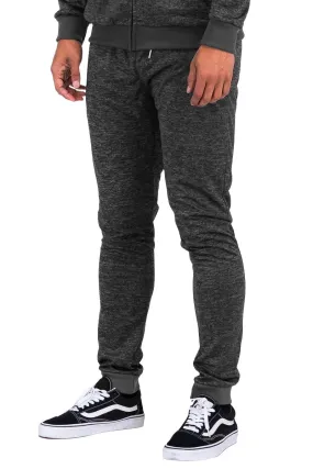 Black Marbled Light Weight Active Joggers