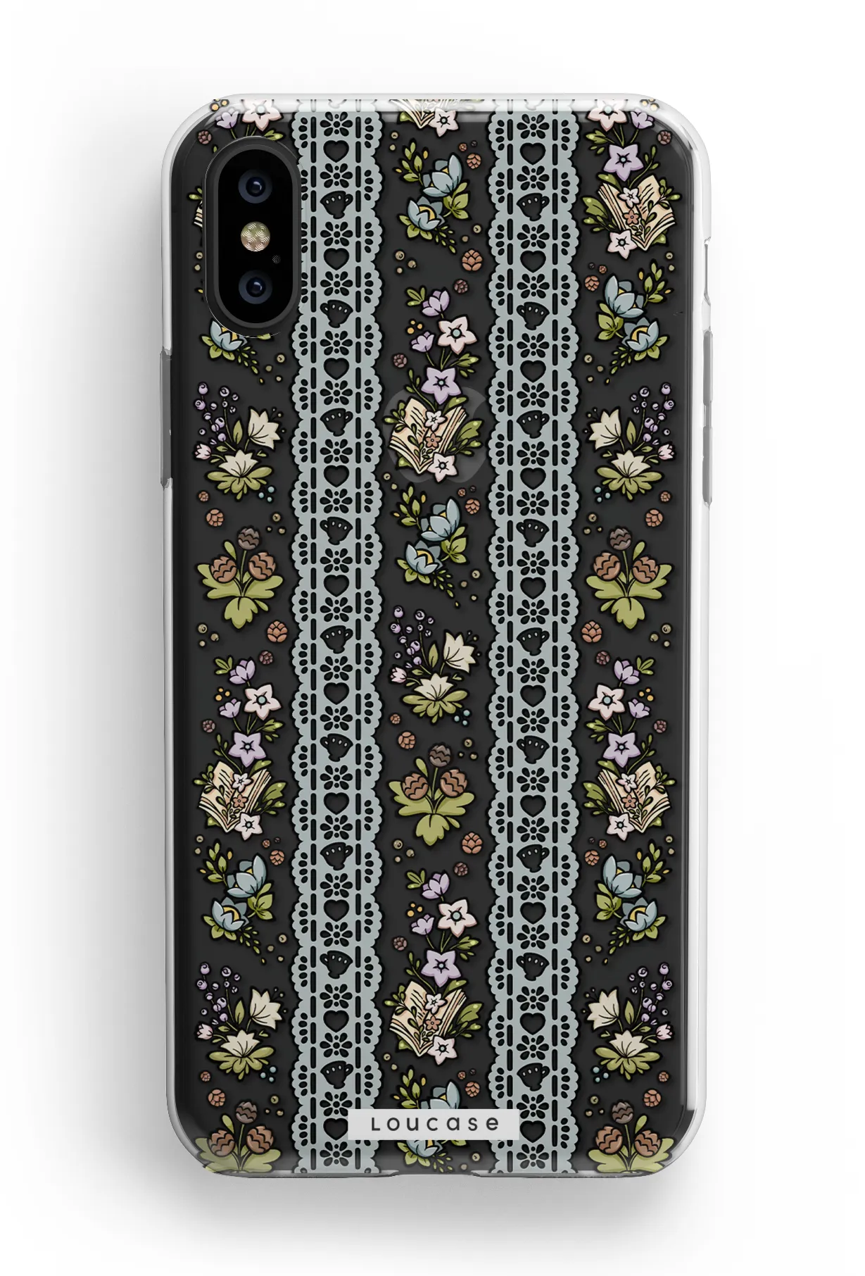 Blue Lace - KLEARLUX™ Special Edition Whimsical Collection Phone Case | LOUCASE