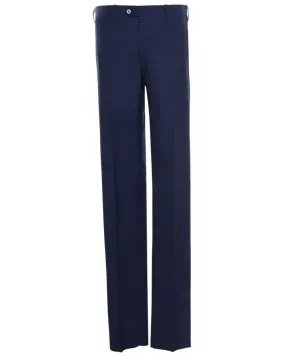 Blue Wool Dress Trouser