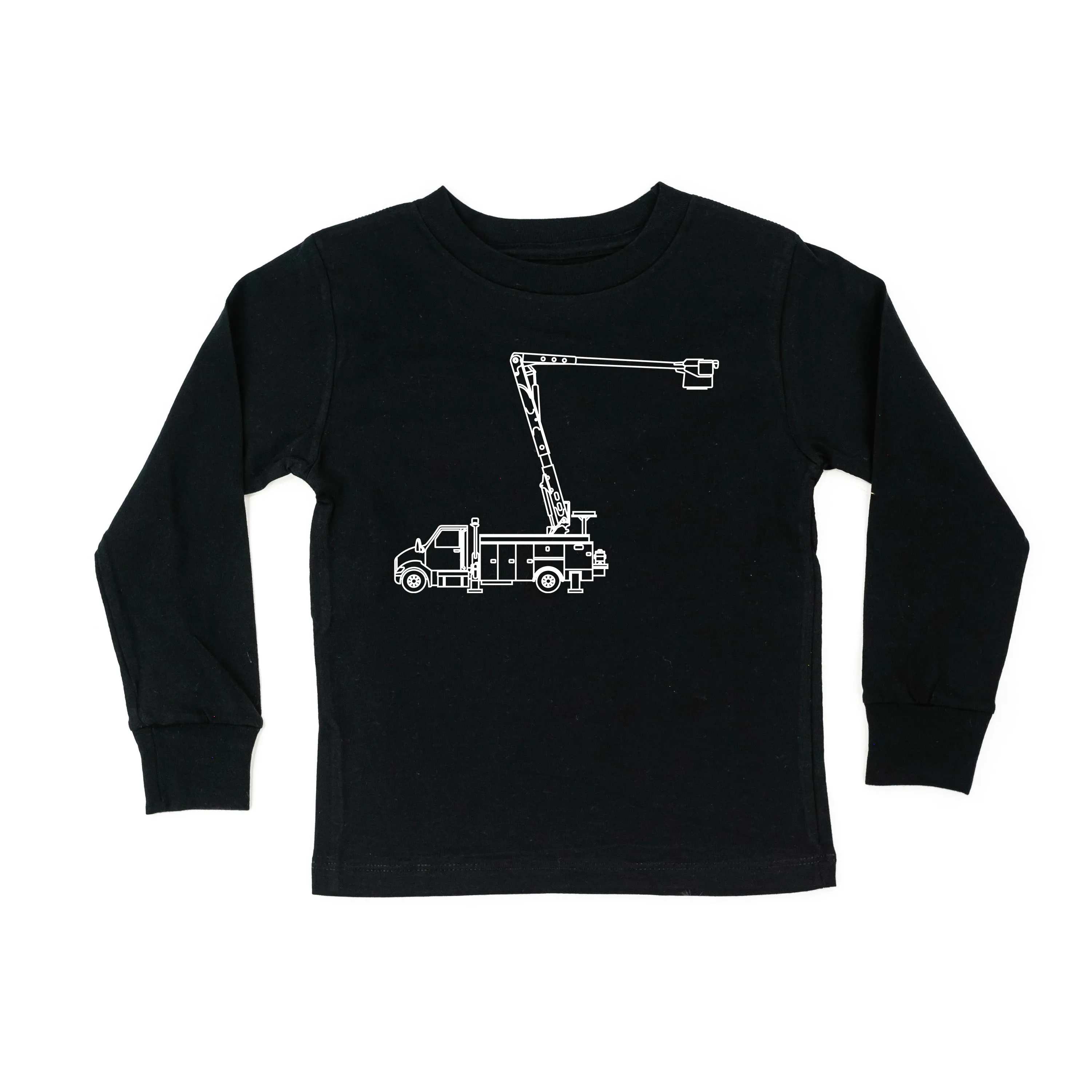 BOOM TRUCK - Minimalist Design - Long Sleeve Child Shirt