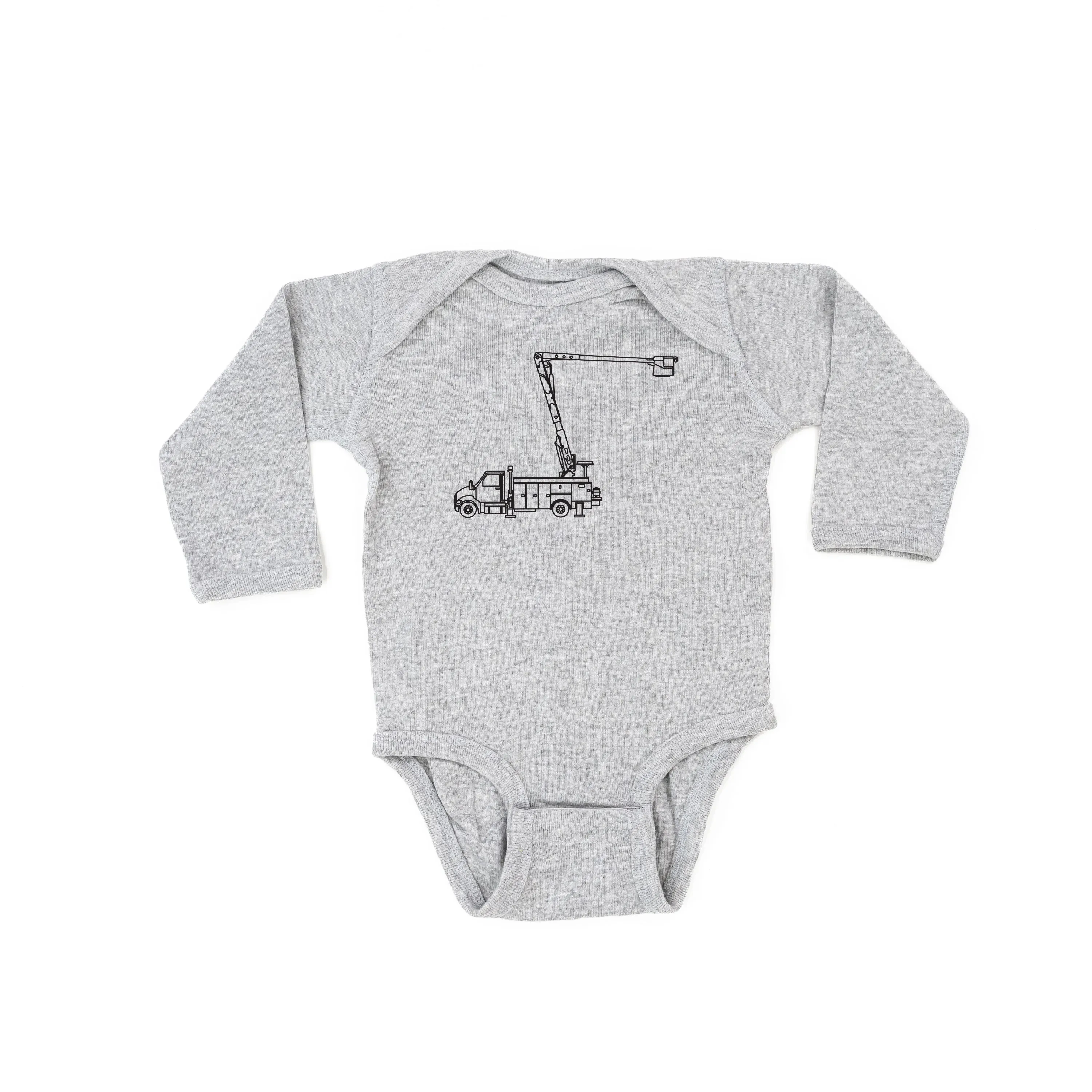 BOOM TRUCK - Minimalist Design - Long Sleeve Child Shirt