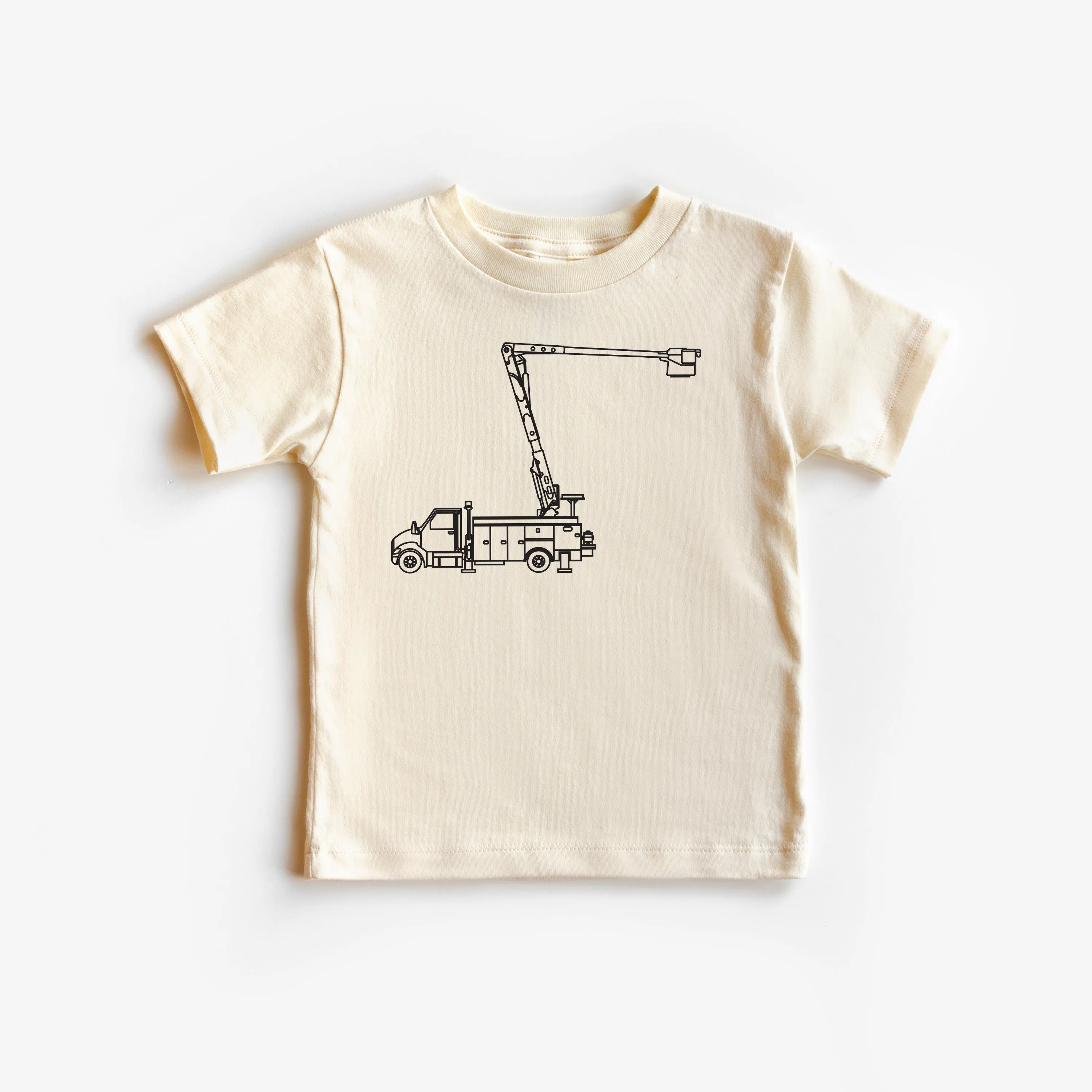 BOOM TRUCK - Minimalist Design - Short Sleeve Child Shirt