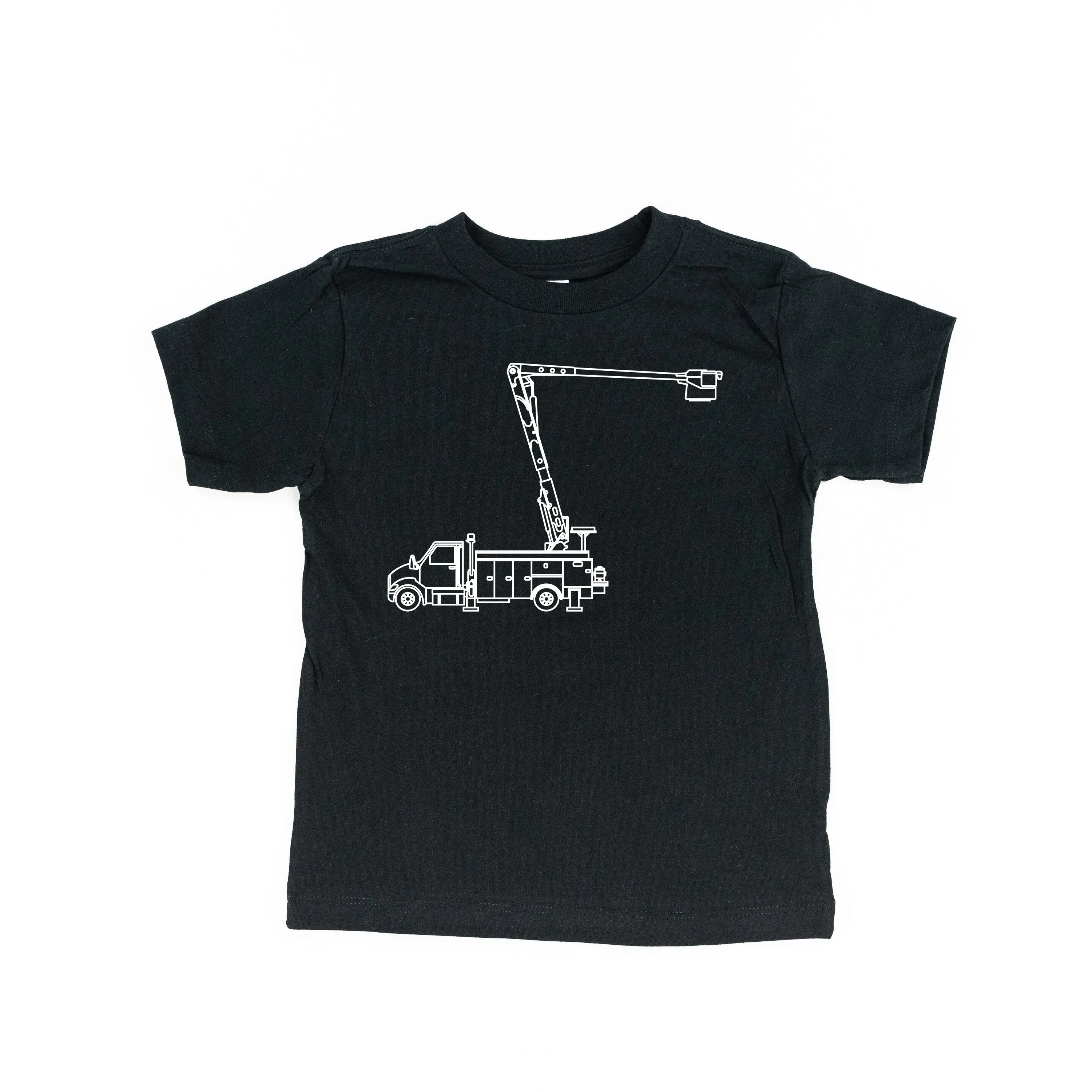 BOOM TRUCK - Minimalist Design - Short Sleeve Child Shirt