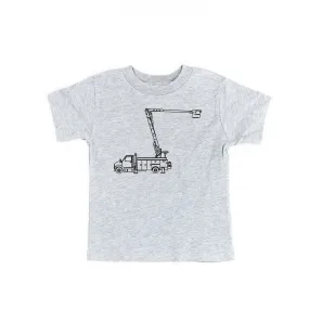 BOOM TRUCK - Minimalist Design - Short Sleeve Child Shirt