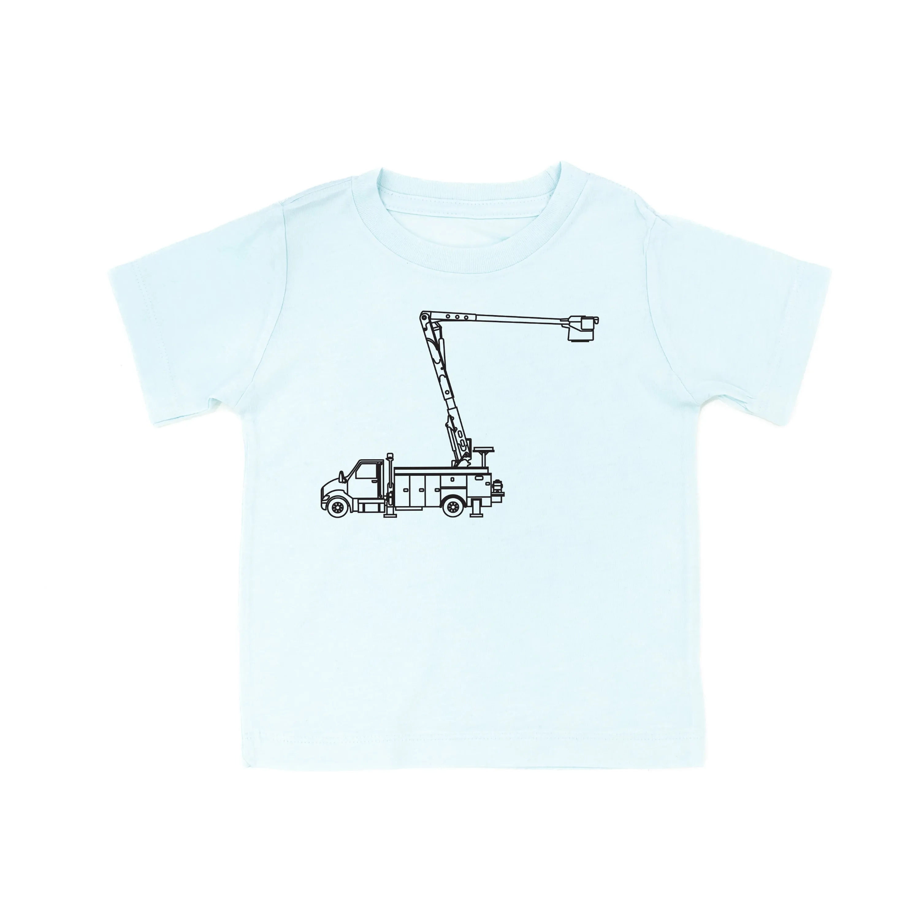 BOOM TRUCK - Minimalist Design - Short Sleeve Child Shirt