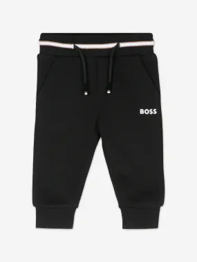 BOSS Baby Boys Logo Joggers in Black