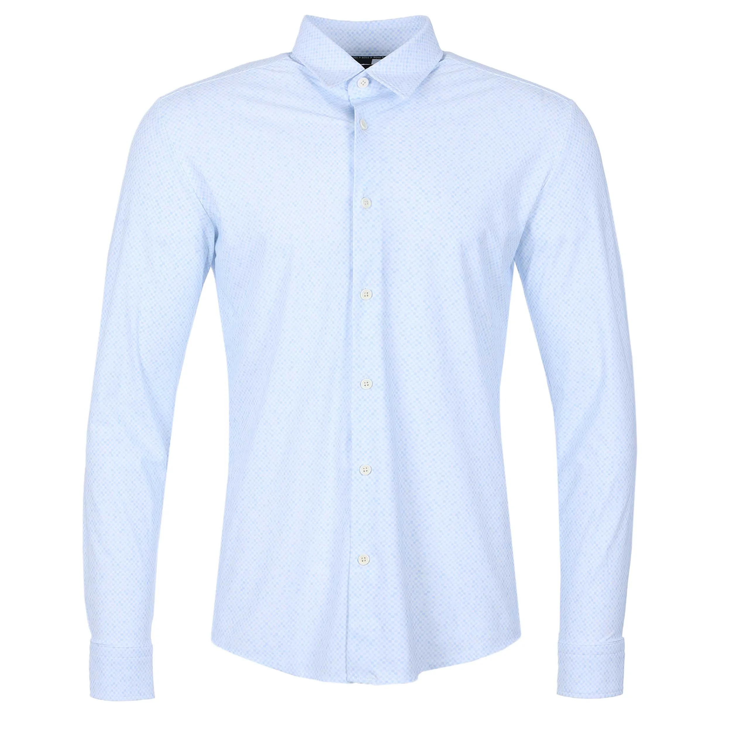 BOSS P Roan Kent C1 233 Shirt in Pastel Blue