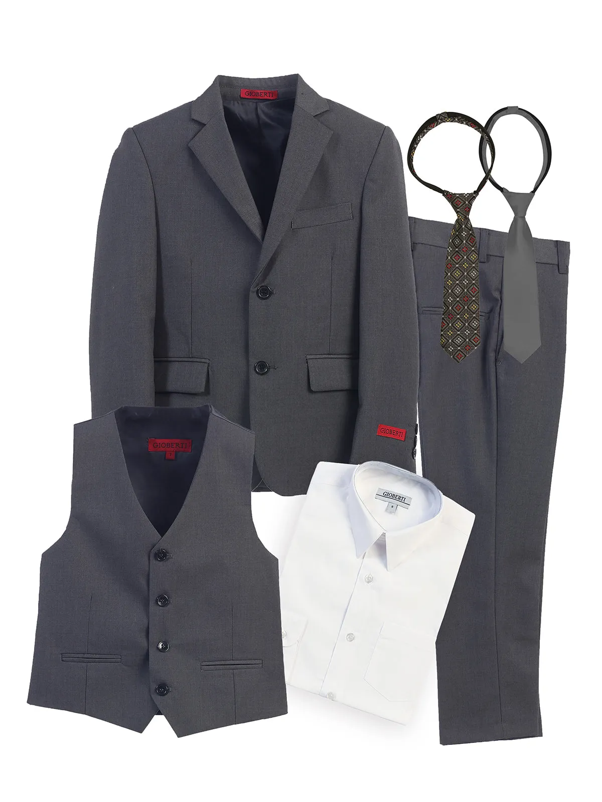 Boy's 6 pc Formal Suit Set