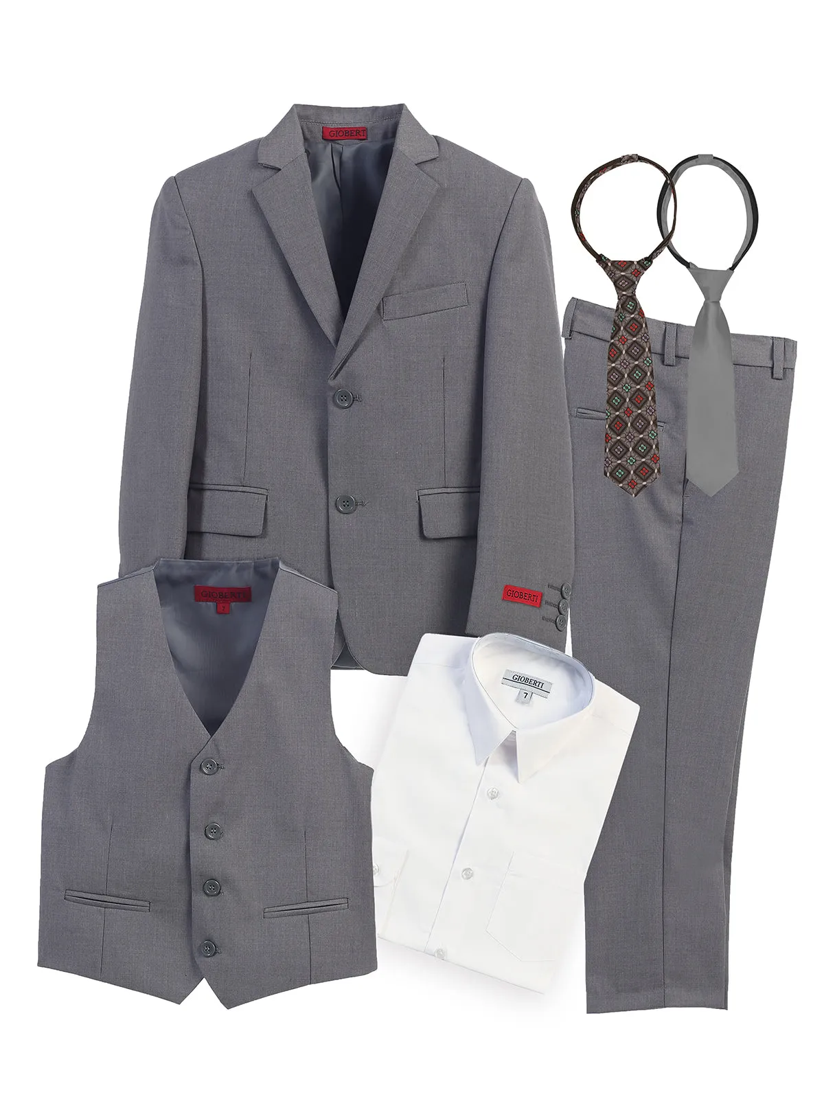 Boy's 6 pc Formal Suit Set