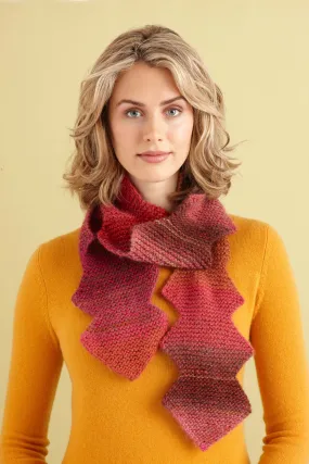 Brilliant Zig Zag Scarf Pattern (Knit) - Version 4