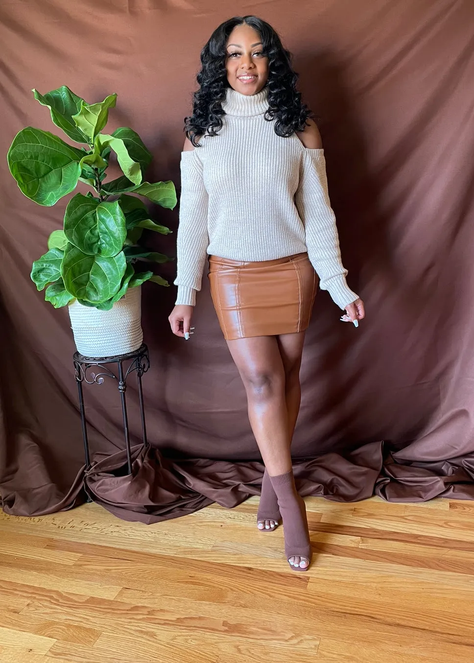 Brown Sugah Skirt