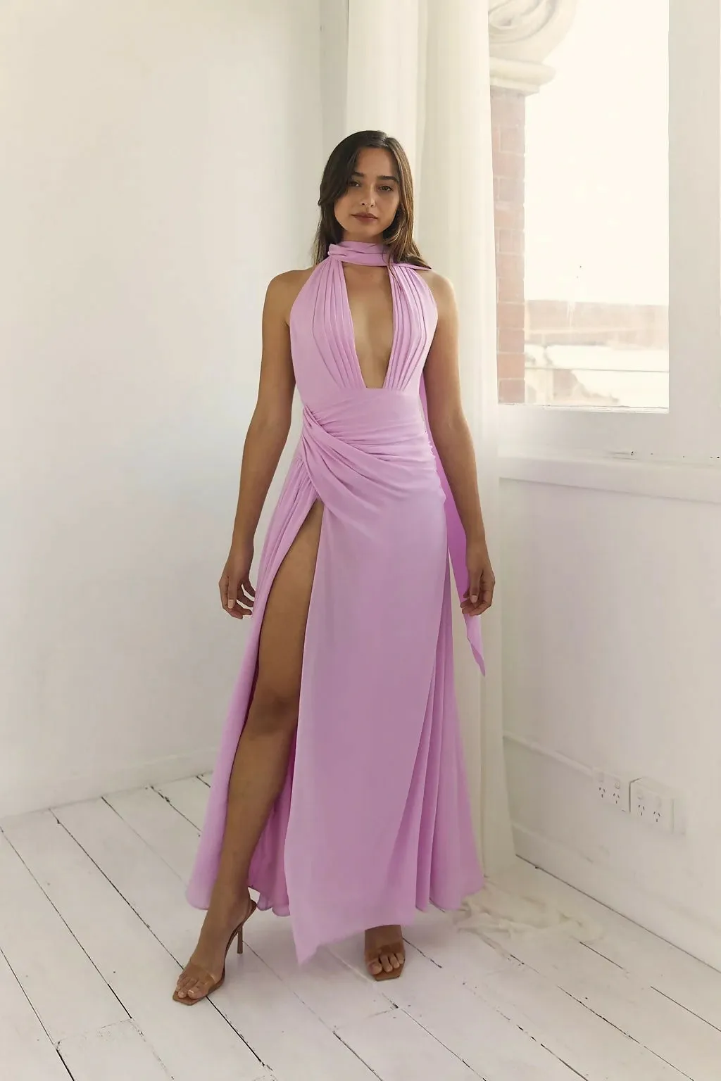 Calià Collection Antonia Dress Lilac