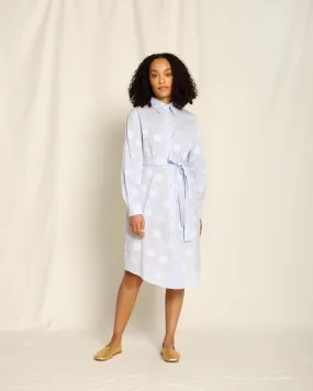 Camila Shirt Dress Maru Light Blue