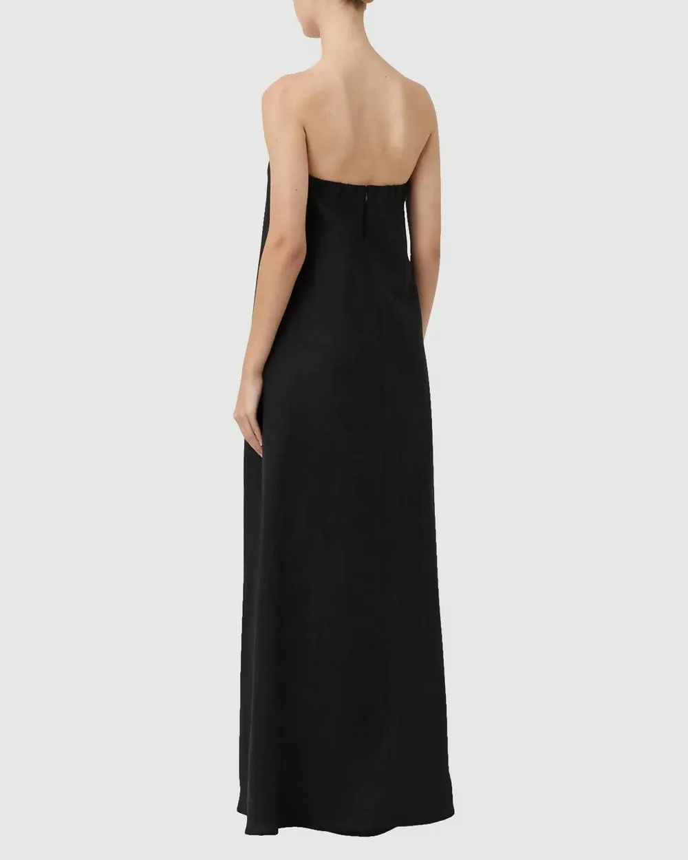 Camilla and Marc Honora Strapless Dress Black Size 12