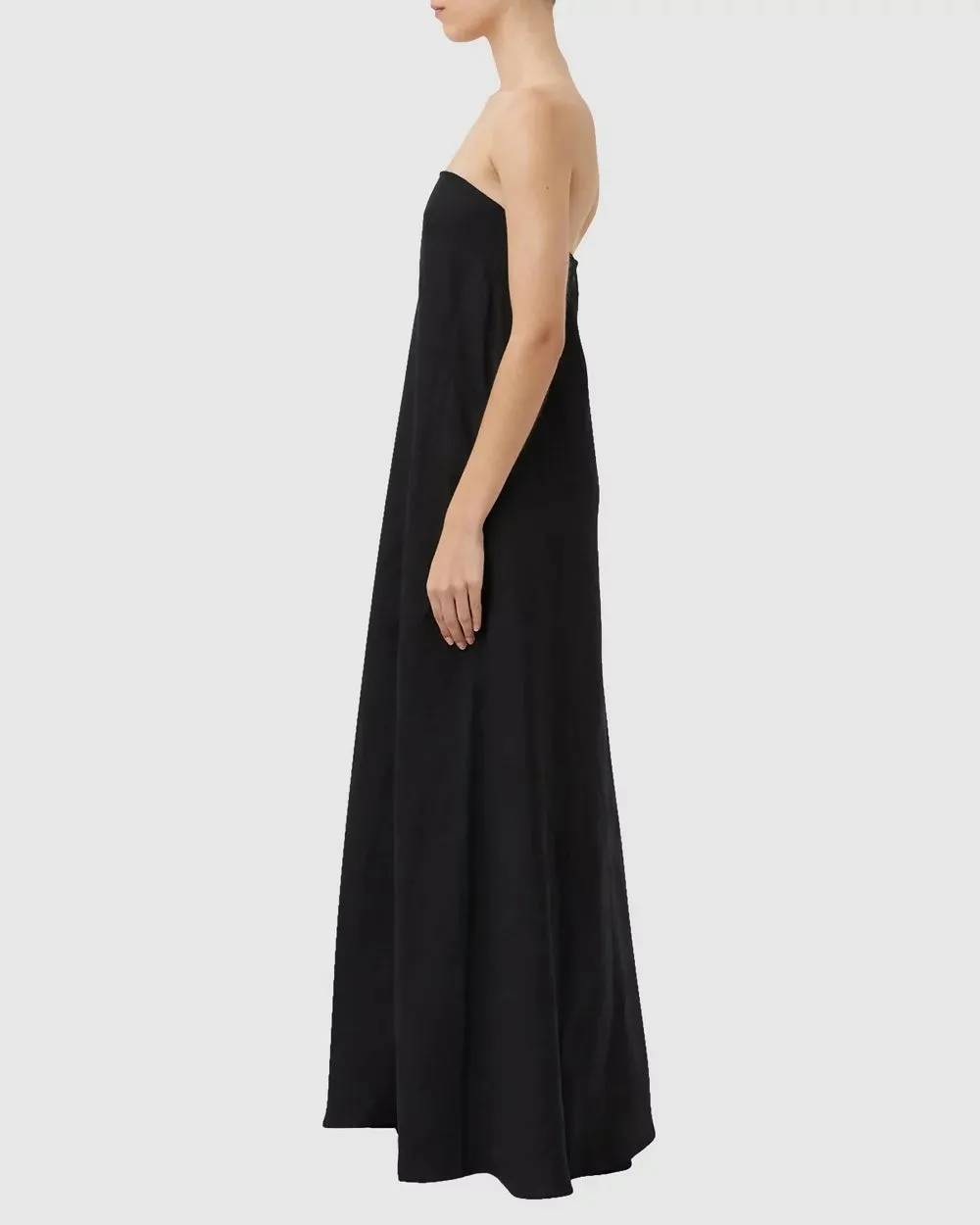 Camilla and Marc Honora Strapless Dress Black Size 12