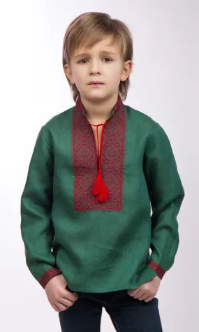 Clothing in Ukrainian style for a boy